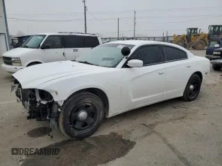 2012 Dodge Charger Police with VIN 2C3CDXAG6CH305464, listed as a Copart auction lot 82391664 with 203,630 mi miles and Salvage Title. Bid and sale history available at carsss.com. Image 1.