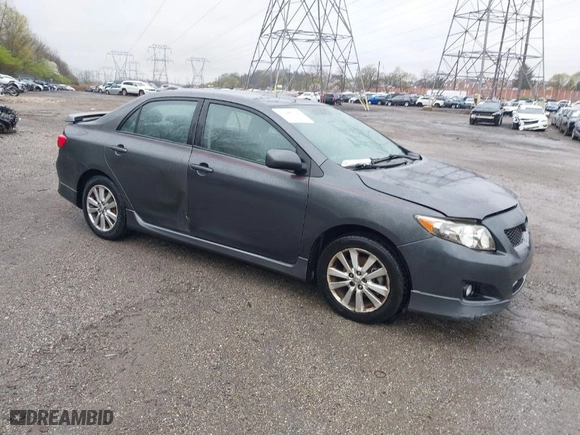 2010 Toyota Corolla with VIN 2T1BU4EE1AC442124, listed as a IAAI auction lot 41986799 with 158,460 mi miles. Bid and sale history available at carsss.com. Image 1.
