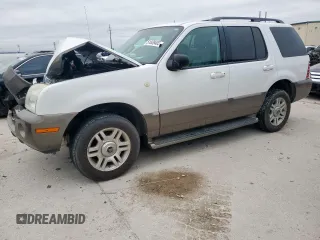 2004 Mercury Mountaineer Convenience with VIN 4M2ZU86K14ZJ30867, listed as a Copart auction lot 51839405 with 184,668 mi miles and Salvage Title. Bid and sale history available at carsss.com. Image 1.