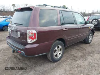 2007 Honda Pilot EX-L with VIN 2HKYF18547H540634, listed as a IAAI auction lot 41794248 with 162,983 mi miles. Bid and sale history available at carsss.com. Image 4.