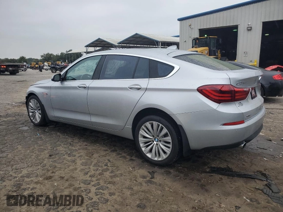 2015 BMW 5 Series 535i Gran Turismo xDrive with VIN WBA5M4C55FD186514, listed as a Copart auction lot 69410704 with 124,398 mi miles and Salvage title. Bid and sale history available at DreamBid. Image 2.