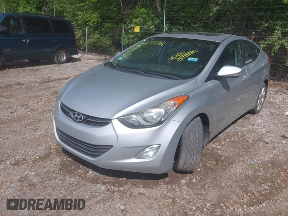 2013 Hyundai Elantra Limited with VIN 5NPDH4AE3DH223833, listed as a IAAI auction lot 42209982 with 169,665 mi miles and . Bid and sale history available at DreamBid. Image 2.