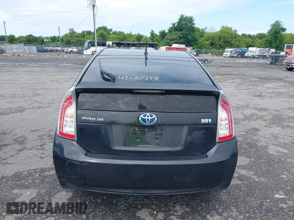 2012 Toyota Prius One with VIN JTDKN3DUXC1610785, listed as a IAAI auction lot 42651718 with 212,689 mi miles and . Bid and sale history available at DreamBid. Image 16.