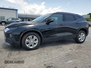 2020 Chevrolet Blazer LT с VIN 3GNKBJR46LS590935, выставлен на аукционе Copart как лот 61533785 с пробегом 81 308 миль миль и Списание • Salvage title. История ставок и продаж доступна на DreamBid. Изображение 1.