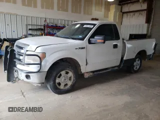 2014 Ford F-150 XL with VIN 1FTMF1EM7EKD50965, listed as a Copart auction lot 49637455 with 128,797 mi miles and Clean Title. Bid and sale history available at carsss.com. Image 1.