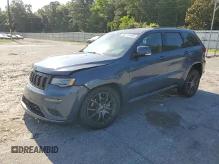 2021 Jeep Grand Cherokee High Altitude with VIN 1C4RJECG8MC737932, listed as a Copart auction lot 58368885 with 61,863 mi miles and Salvage title. Bid and sale history available at DreamBid. Image 1.