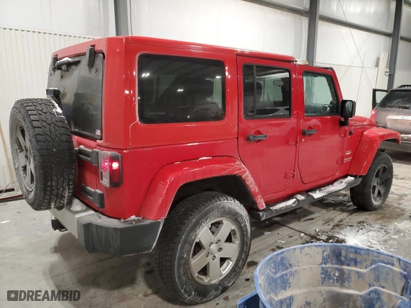 2011 Jeep Wrangler Unlimited Sahara with VIN 1J4BA5H17BL572601, listed as a Copart auction lot 45231615 with 192,085 mi miles and Clean Title. Bid and sale history available at carsss.com. Image 3.