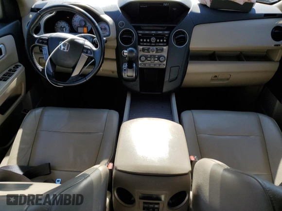 2015 Honda Pilot EX-L with VIN 5FNYF4H53FB015840, listed as a Copart auction lot 50553695 with 111,125 mi miles and Salvage Title. Bid and sale history available at carsss.com. Image 8.