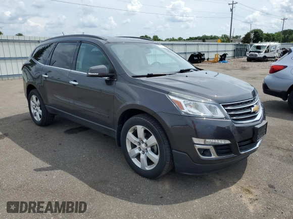 2016 Chevrolet Traverse LT with VIN 1GNKVGKD0GJ106723, listed as a Copart auction lot 61208615 with 108,416 mi miles and Salvage title. Bid and sale history available at DreamBid. Image 4.