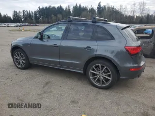 2015 Audi Q5 Premium Plus with VIN WA1DGAFP9FA075980, listed as a Copart auction lot 47079305 with 118,826 mi miles and Salvage Title. Bid and sale history available at carsss.com. Image 2.