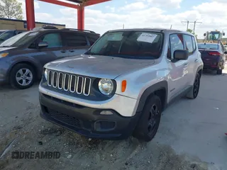 2016 Jeep Renegade Sport with VIN ZACCJAAT4GPD76634, listed as a IAAI auction lot 41793007 with 143,716 mi miles and . Bid and sale history available at carsss.com. Image 2.