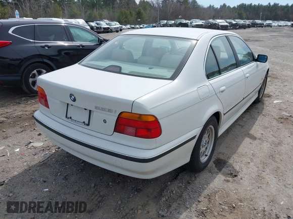 1998 BMW 5 Series 528iA with VIN WBADD6329WBW45360, listed as a IAAI auction lot 41872166 with 110,393 mi miles. Bid and sale history available at carsss.com. Image 4.