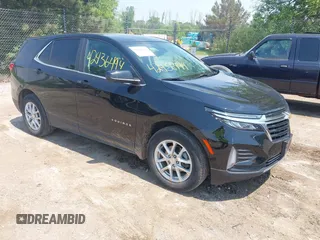 2023 Chevrolet Equinox LT with VIN 3GNAXKEG7PL243150, listed as a IAAI auction lot 42436494 with 49,582 mi miles and . Bid and sale history available at DreamBid. Image 1.