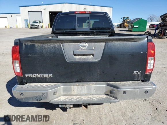 2014 Nissan Frontier SV with VIN 1N6AD0CU7EN706798, listed as a Copart auction lot 47952665 with 128,402 mi miles and Salvage title. Bid and sale history available at DreamBid. Image 6.