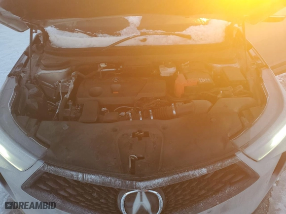 2023 Acura RDX w/A-Spec Package with VIN 5J8TC1H62PL006458, listed as a Copart auction lot 87893995 with 9,407 mi miles and Salvage Title. Bid and sale history available at carsss.com. Image 13.