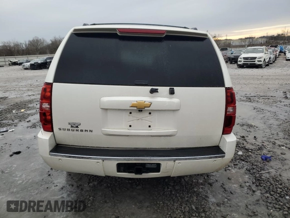 2013 Chevrolet Suburban LTZ with VIN 1GNSCKE04DR184212, listed as a Copart auction lot 89162685 with 180,808 mi miles and Salvage Title. Bid and sale history available at carsss.com. Image 6.