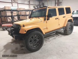 2012 Jeep Wrangler Unlimited Sahara with VIN 1C4HJWEG0CL173304, listed as a IAAI auction lot 41853457 with 278,324 mi miles. Bid and sale history available at carsss.com. Image 2.