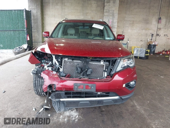 2019 Nissan Pathfinder S z VIN 5N1DR2MM5KC592248, wystawiony jako IAAI lot #41913415 z przebiegiem 83 024 mil mil oraz . Historia ofert i sprzedaży dostępna na DreamBid. Obrazek 12.