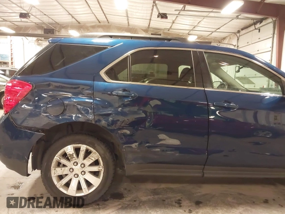 2010 Chevrolet Equinox LT w/2LT with VIN 2CNALPEW3A6230590, listed as a IAAI auction lot 41859309 with 114,429 mi miles. Bid and sale history available at carsss.com. Image 6.