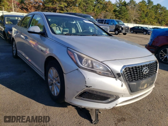 2016 Hyundai Sonata Hybrid SE with VIN KMHE24L1XGA009574, listed as a Copart auction lot 63392512 with 213,244 mi miles. Bid and sale history available at carsss.com. Image 1.