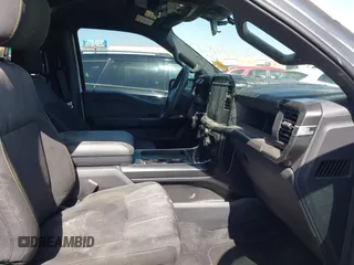 2024 Ford F-150 STX with VIN 1FTFW2L51RKF56802, listed as a IAAI auction lot 41771803 with 5,643 mi miles and . Bid and sale history available at carsss.com. Image 5.