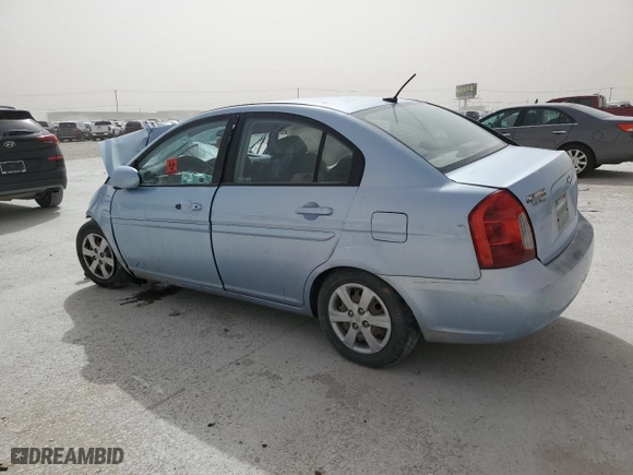 2011 Hyundai Accent GLS with VIN KMHCN4AC1BU620958, listed as a Copart auction lot 49327085 with 0 mi miles and Non Repairable. Bid and sale history available at carsss.com. Image 2.
