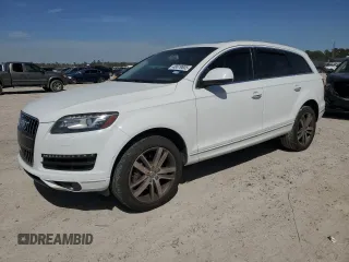 2014 Audi Q7 3.0T Premium Plus with VIN WA1LGAFEXED013107, listed as a Copart auction lot 48079805 with 138,845 mi miles and Clean Title. Bid and sale history available at carsss.com. Image 1.