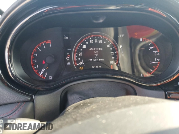 2024 Dodge Durango GT Plus with VIN 1C4RDHDG8RC237557, listed as a Copart auction lot 57272995 with 22,183 mi miles and Clean title. Bid and sale history available at DreamBid. Image 9.