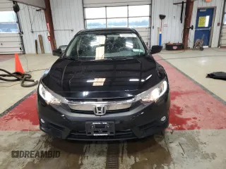 2018 Honda Civic EX-L with VIN JHMFC1F7XJX042033, listed as a Copart auction lot 53304175 with 90,055 mi miles and Salvage Title. Bid and sale history available at DreamBid. Image 5.