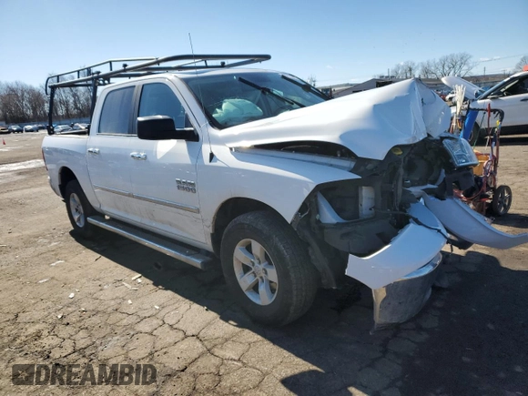 2018 Ram 1500 SLT with VIN 1C6RR7LG3JS272828, listed as a Copart auction lot 46913545 with 161,878 mi miles and Salvage Title. Bid and sale history available at carsss.com. Image 4.