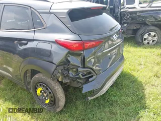 2019 Hyundai Kona Limited with VIN KM8K33A51KU384244, listed as a IAAI auction lot 42779449 with 61,195 mi miles and . Bid and sale history available at DreamBid. Image 6.