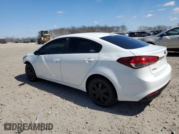 2017 Kia Forte LX with VIN 3KPFK4A70HE086274, listed as a Copart auction lot 53065645 with 127,926 mi miles and Non Repairable. Bid and sale history available at carsss.com. Image 2.