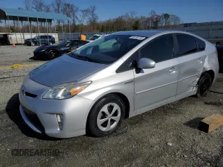 2015 Toyota Prius Four with VIN JTDKN3DUXF0482672, listed as a Copart auction lot 50156105 with 124,340 mi miles and Salvage Title. Bid and sale history available at carsss.com. Image 1.