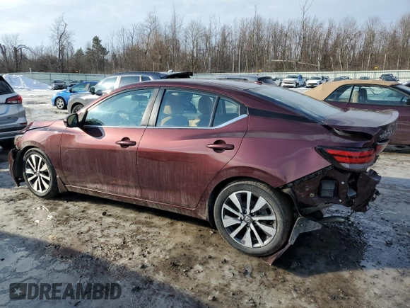 2020 Nissan Sentra SV z VIN 3N1AB8CV4LY255798, wystawiony jako Copart lot #46508865 z przebiegiem 26 559 mil mil oraz Nie do naprawy • Non repairable. Historia ofert i sprzedaży dostępna na DreamBid. Obrazek 2.