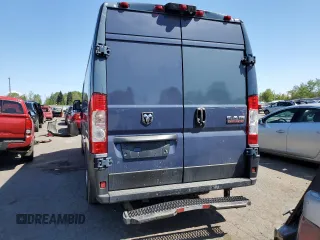 2019 Ram ProMaster Cargo with VIN 3C6URVJG2KE541763, listed as a Copart auction lot 54220075 with 74,417 mi miles and Clean Title. Bid and sale history available at DreamBid. Image 6.