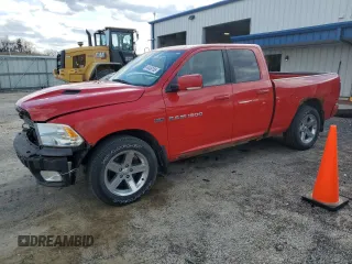 2012 Ram 1500 Sport with VIN 1C6RD7HT2CS108266, listed as a Copart auction lot 49489165 with 122,544 mi miles and Clean title. Bid and sale history available at DreamBid. Image 1.