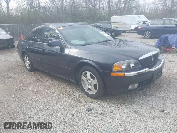 2000 Lincoln LS with VIN 1LNHM87A6YY879355, listed as a IAAI auction lot 41917760 with 70,457 mi miles. Bid and sale history available at carsss.com. Image 1.