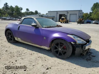 2004 Nissan 350Z Touring with VIN JN1AZ36A44M252461, listed as a Copart auction lot 71462124 with 180,649 mi miles and Clean Title. Bid and sale history available at carsss.com. Image 4.