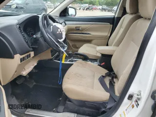 2017 Mitsubishi Outlander SE with VIN JA4AD3A32HZ066716, listed as a Copart auction lot 58435645 with 133,889 mi miles and Salvage title. Bid and sale history available at DreamBid. Image 7.