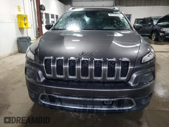 2014 Jeep Cherokee Limited z VIN 1C4PJMDB0EW189820, wystawiony jako Copart lot #60760495 z przebiegiem 171 651 mil mil oraz Czysty tytuł • Clean title. Historia ofert i sprzedaży dostępna na DreamBid. Obrazek 5.