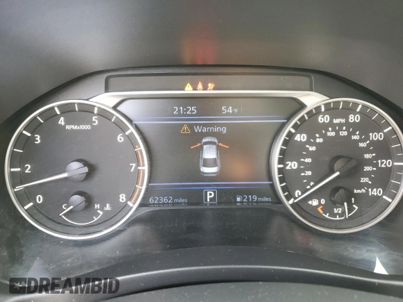 2020 Nissan Altima S z VIN 1N4BL4BVXLC199843, wystawiony jako Copart lot #57661305 z przebiegiem 62 362 mil mil oraz Szkoda całkowita • Salvage title. Historia ofert i sprzedaży dostępna na DreamBid. Obrazek 9.