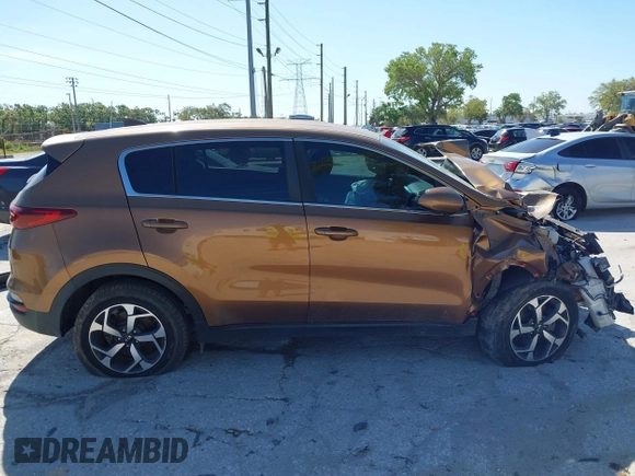 2020 Kia Sportage LX with VIN KNDPM3ACXL7742544, listed as a IAAI auction lot 41763261 with 72,172 mi miles. Bid and sale history available at carsss.com. Image 12.