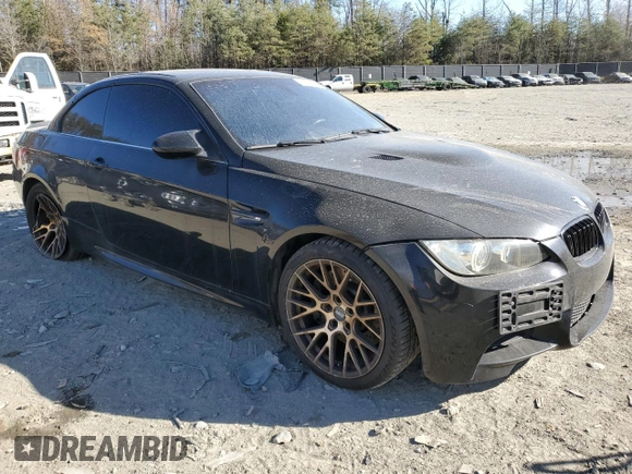 2011 BMW M3 with VIN WBSDX9C52BE584764, listed as a Copart auction lot 83572554 with 138,245 mi miles and Salvage Title. Bid and sale history available at carsss.com. Image 4.