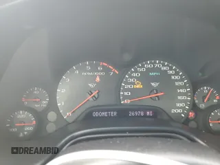 2000 Chevrolet Corvette with VIN 1G1YY22G9Y5108450, listed as a Copart auction lot 76034164 with 26,978 mi miles and Salvage Title. Bid and sale history available at carsss.com. Image 9.