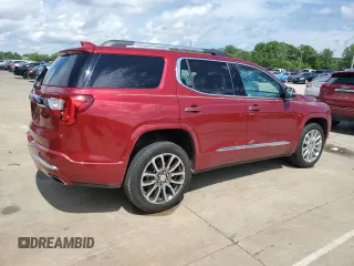 2020 GMC Acadia Denali with VIN 1GKKNPLS8LZ210849, listed as a Copart auction lot 59274965 with 45,353 mi miles and Salvage title. Bid and sale history available at DreamBid. Image 3.