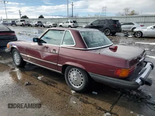 1986 Mercedes-Benz 560 SL with VIN WDBBA48D5GA051128, listed as a Copart auction lot 79873374 with 119,909 mi miles and Clean Title. Bid and sale history available at carsss.com. Image 2.