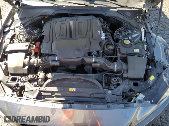 2018 Jaguar XE with VIN SAJAM4FV0JCP19219, listed as a Copart auction lot 77487624 with 44,200 mi miles and Salvage Title. Bid and sale history available at DreamBid. Image 11.