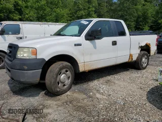 2008 Ford F-150 STX with VIN 1FTRX14W68FB94873, listed as a Copart auction lot 58972095 with 257,876 mi miles and Salvage title. Bid and sale history available at DreamBid. Image 1.