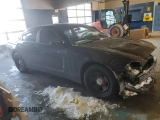 2012 Dodge Charger Police with VIN 2C3CDXAG5CH226447, listed as a Copart auction lot 41678625 with 161,743 mi miles and Salvage Title. Bid and sale history available at carsss.com. Image 4.
