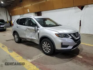 2019 Nissan Rogue SV with VIN JN8AT2MV6KW376915, listed as a Copart auction lot 52355725 with 84,630 mi miles and Salvage Title. Bid and sale history available at carsss.com. Image 4.